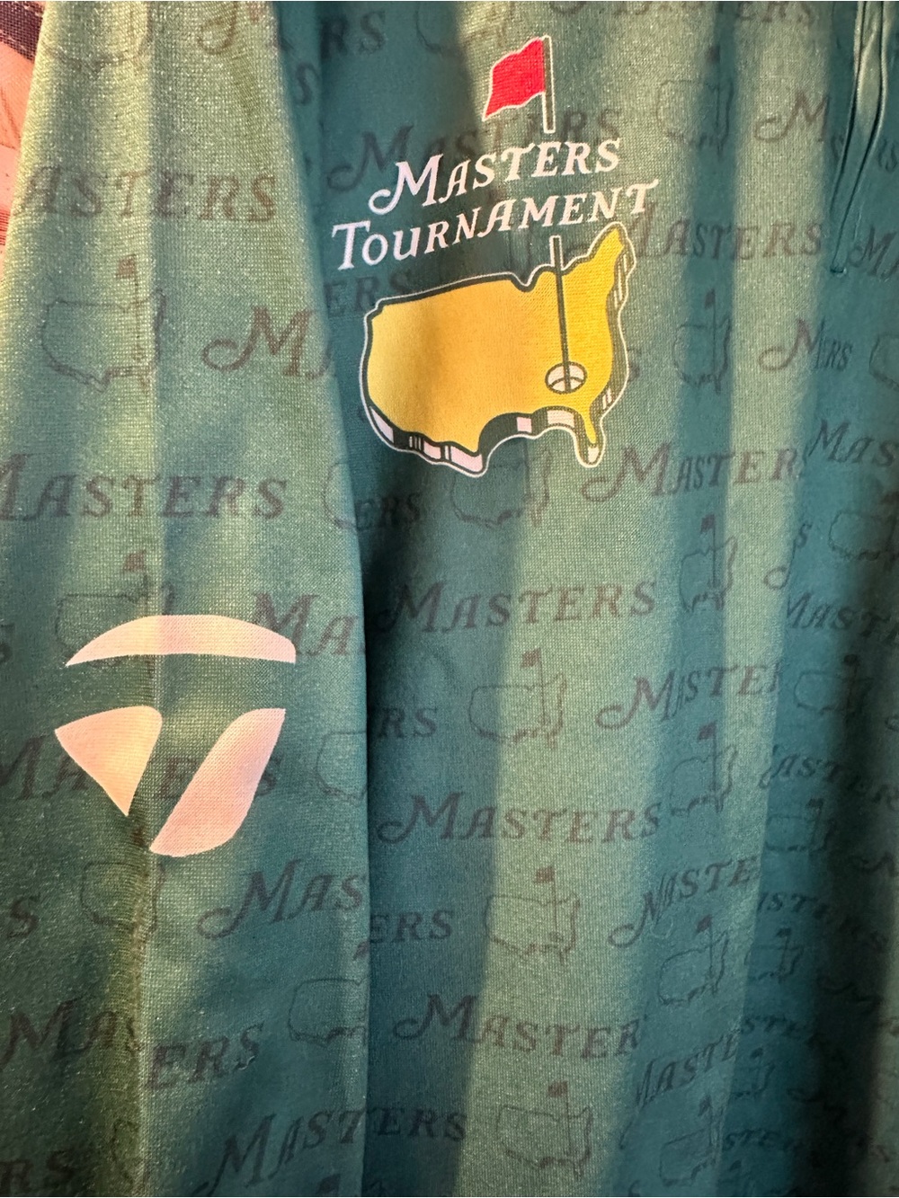 TaylorMade Masters Edition 1/4 Zip Pullover - Picture 3 of 4